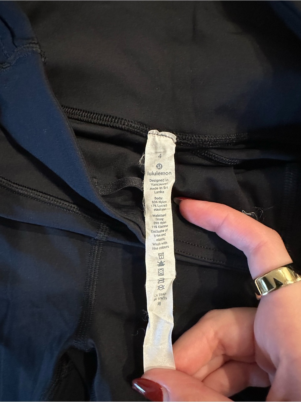 Lululemon Fast and Free Leggings - Black - Picture 8 of 9